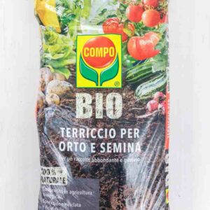 TERRICCIO BIO PER ORTO E SEMINA 20 LT COMPO